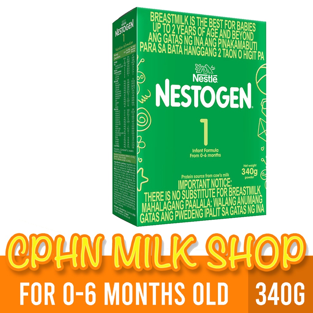 Nestogen 1 340g 0 6 Months Old Infant Formula Lazada PH