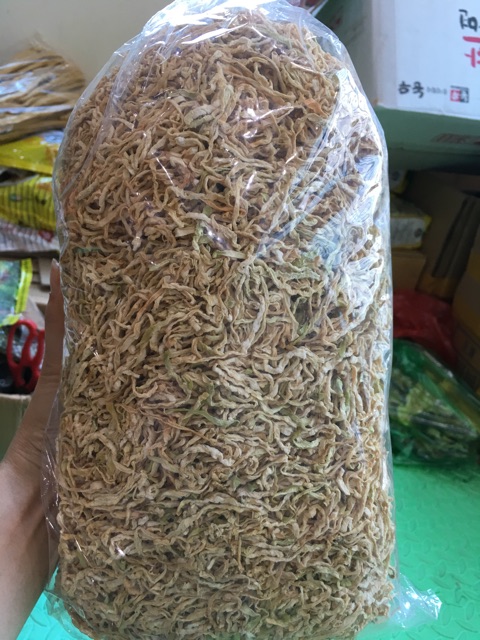 Củ cải khô sợi nhỏ thơm sạch gói 500g(Hút chân không)