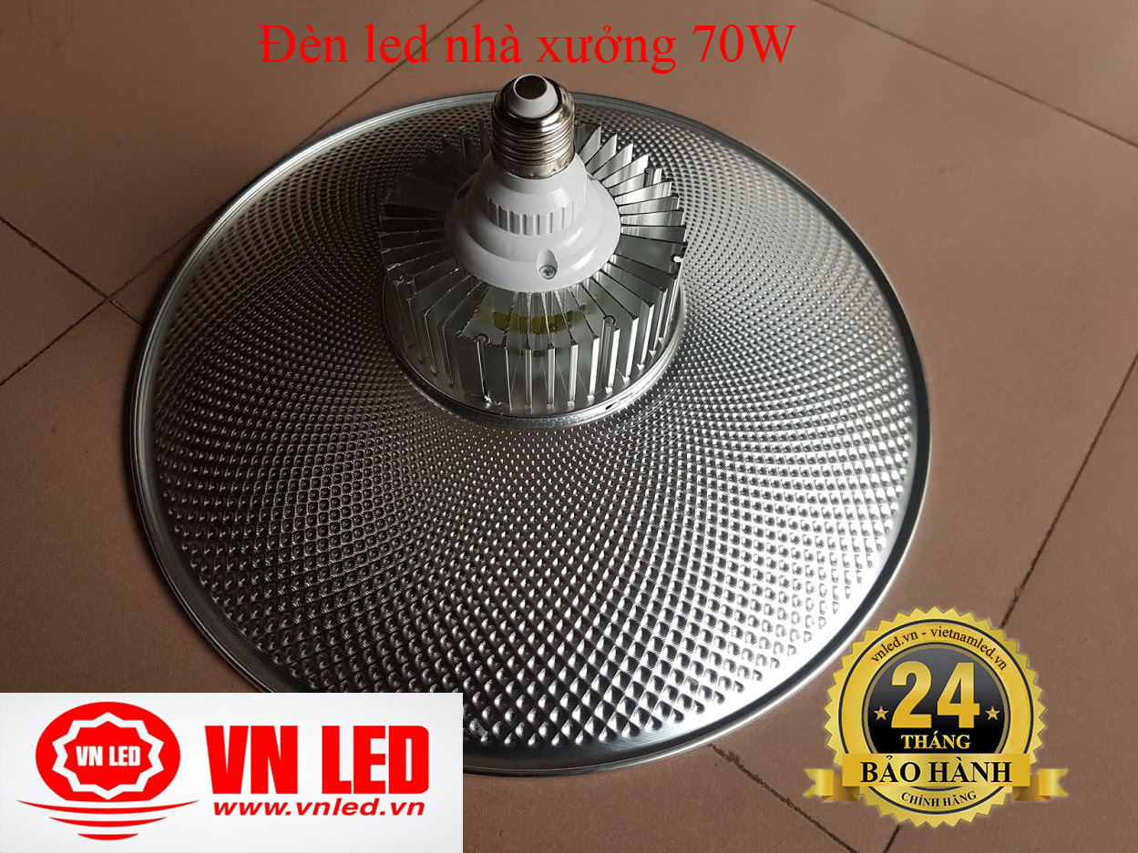 Đèn led thả 50W - 70W treo trần đui xoáy E27