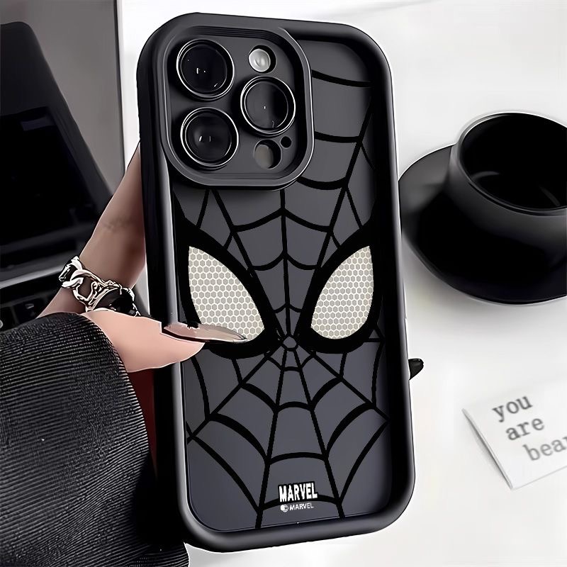 Aweisuan%20Hot%20Sale%20Marvel%20Spider%20Man%20Plain%20Multistep%20TPU%20Soft%20Phone%20Case%20For%20iPhone%2015%2014%2013%2012%2011%20Pro%20Max%20XR%20XS%207%208%20Plus%20Soft%20Silicone%20Cool%20Cover%20-%20Image%202