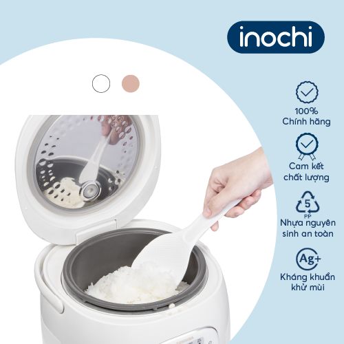 Muỗng xới cơm chống dính Sendai của Inochi