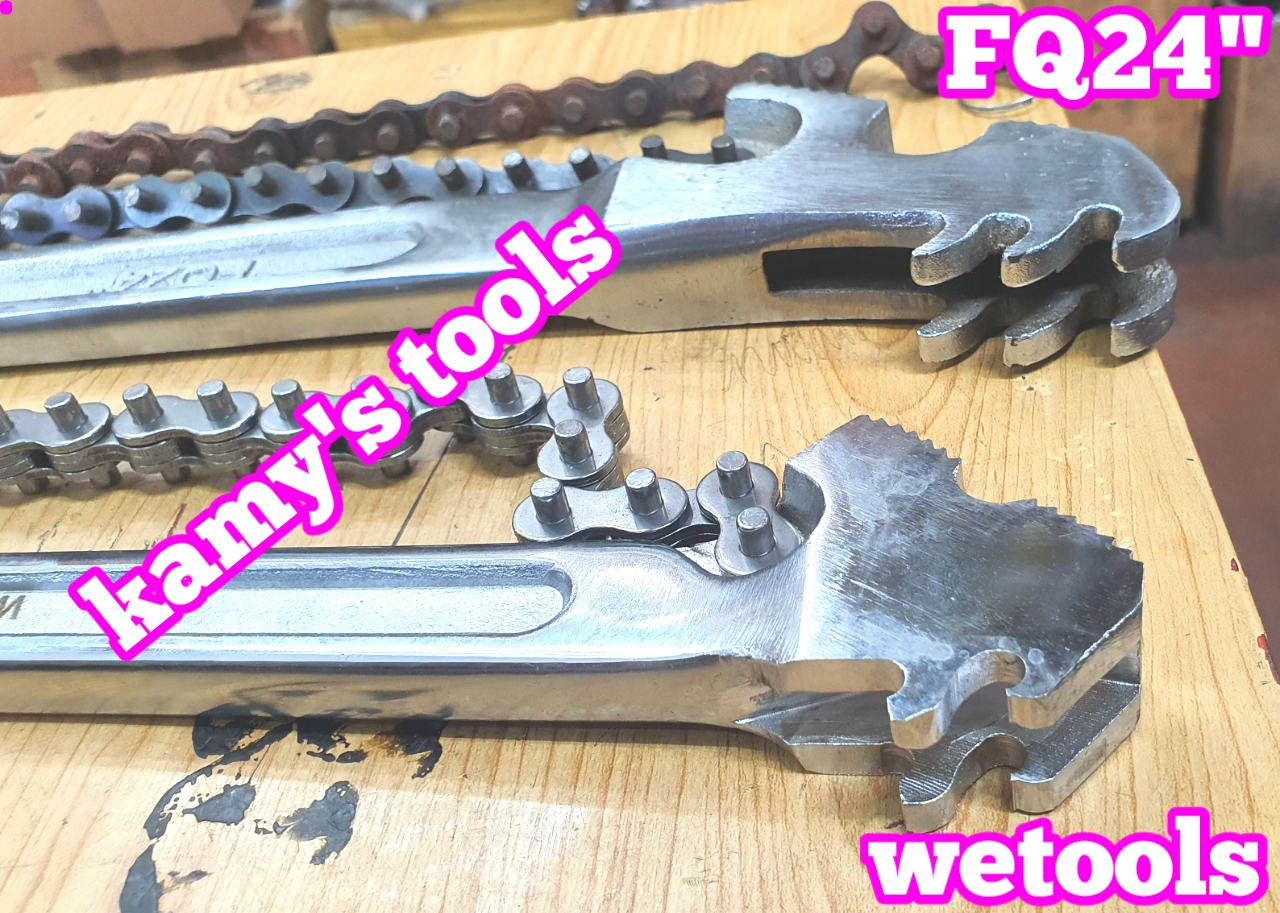 [HCM]Cờ Lê Xích 24” Wetools Mở Được Ống 170mm (Cảo Dây Xích 24”)
