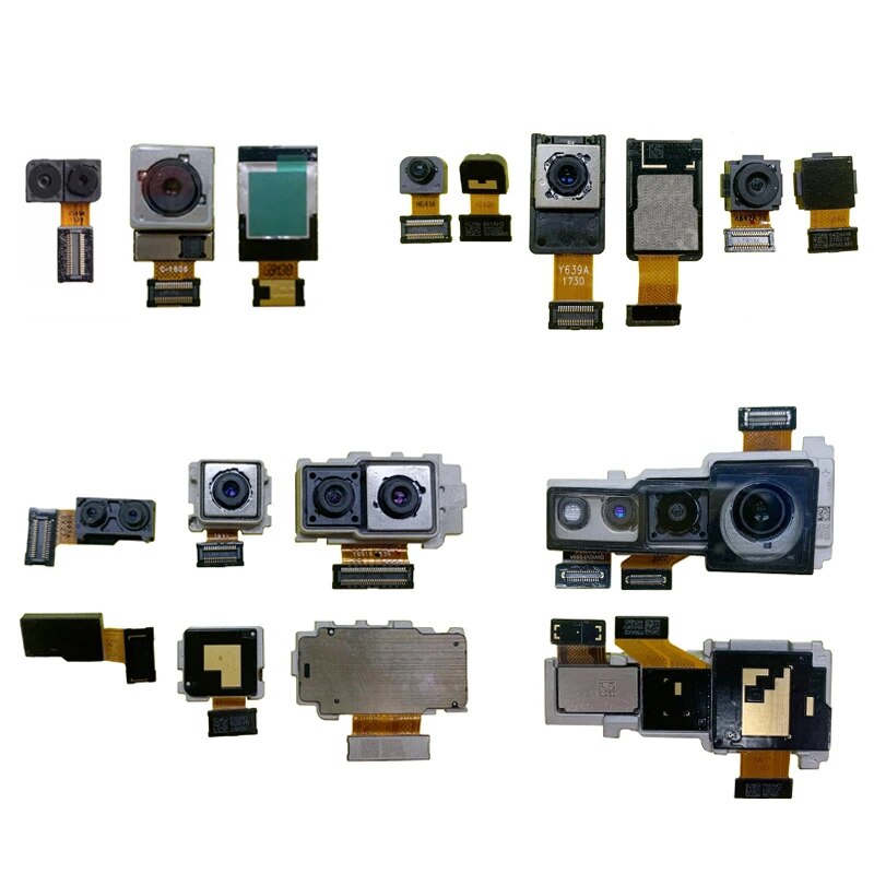 Back Rear Front Camera Flex Cable For LG V10 V20 V30 V40 Thinq V50 Thinq V60 Thinq Big Small Camera Module Repair Replacement