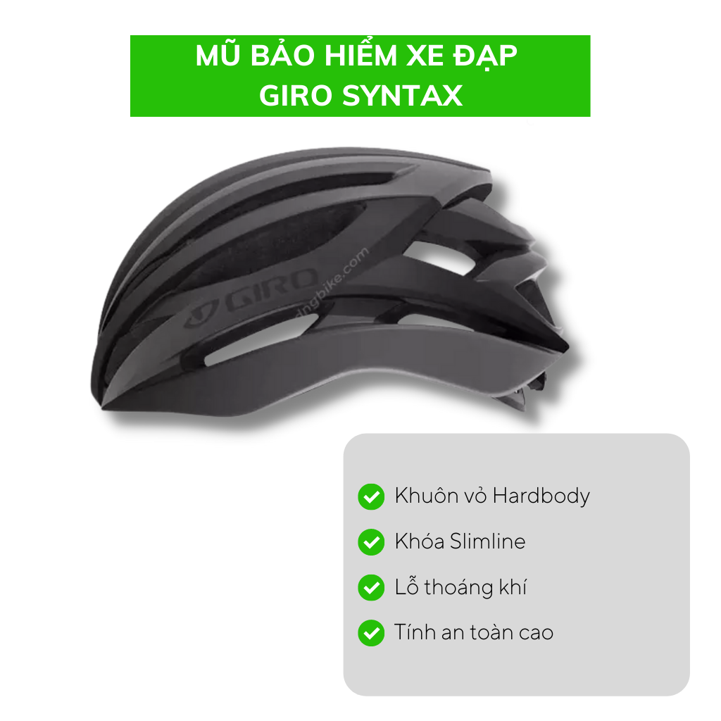 Mũ bảo hiểm xe đạp GIRO SYNTAX