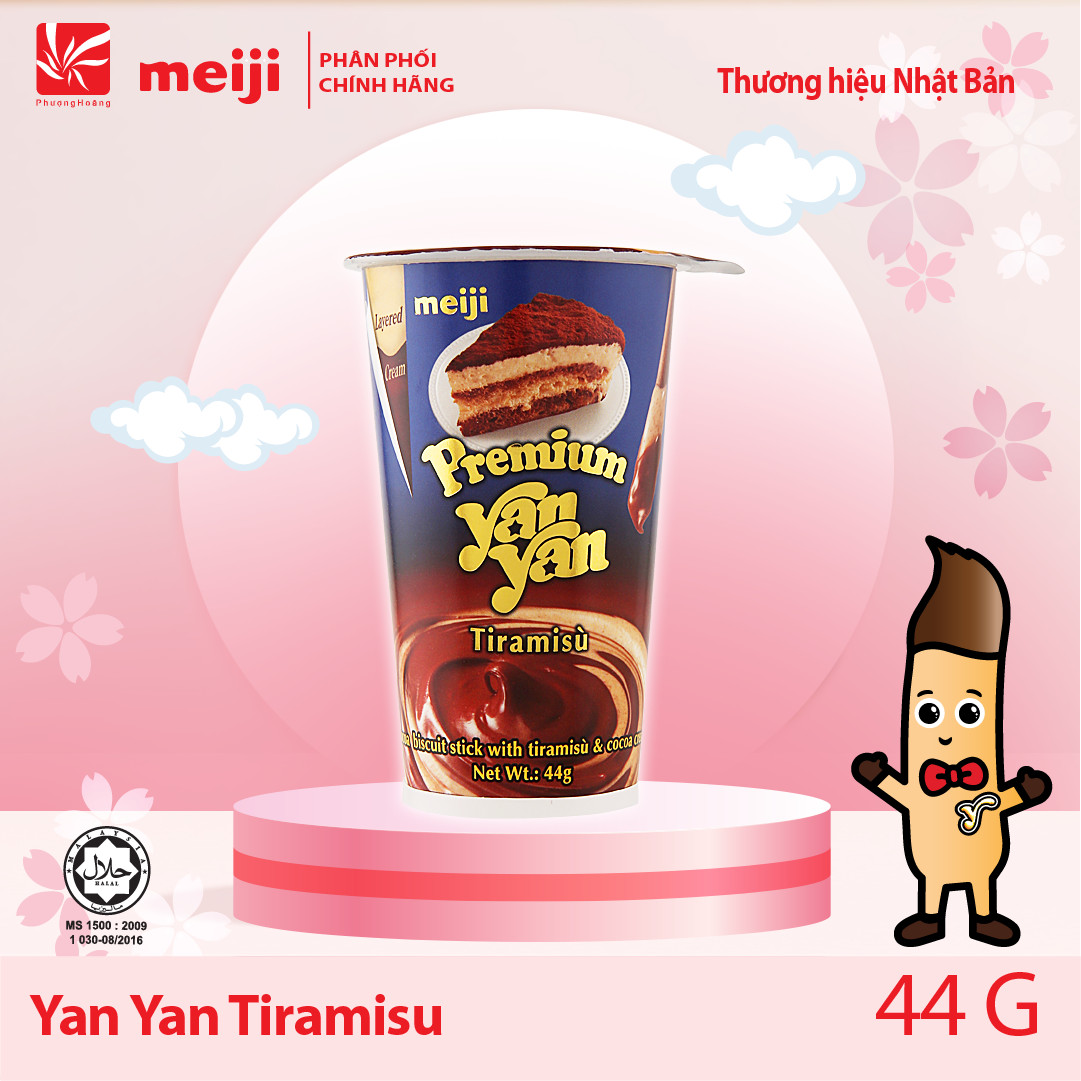 [ BÁNH QUE CHẤM MEIJI ] YanYan 50g / 6 vị