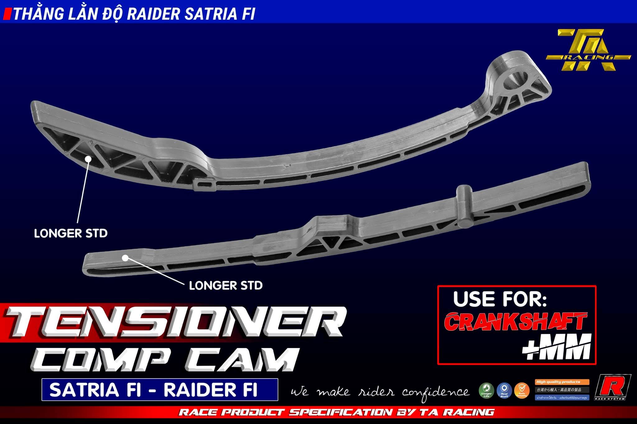 Ta racing timing chain guide tensiner xe raider - satria exciter ex135 ex150 winner sonic