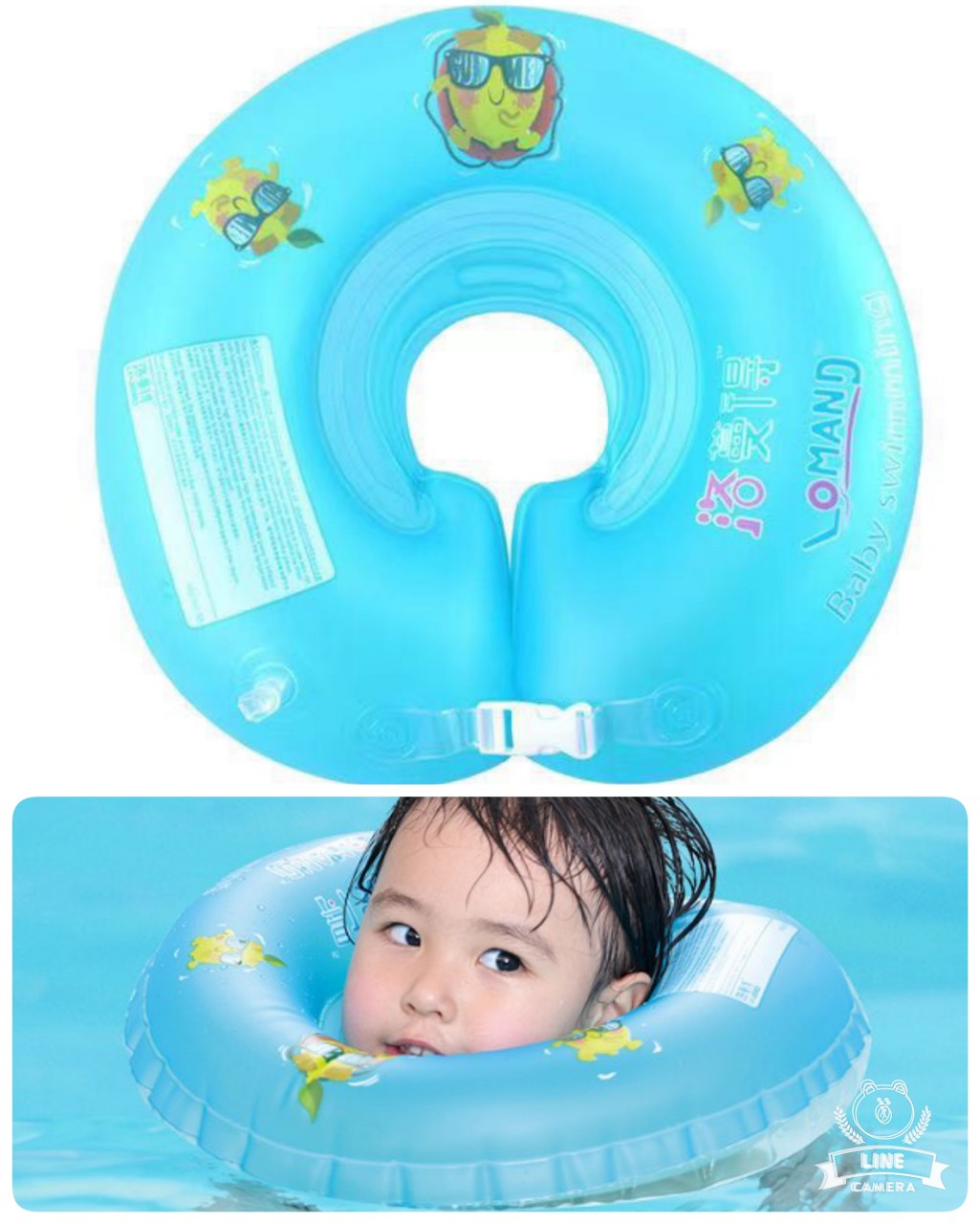 PHAO BƠI ĐỠ CỔ CAO CẤP AN TOÀN CHO BÉ