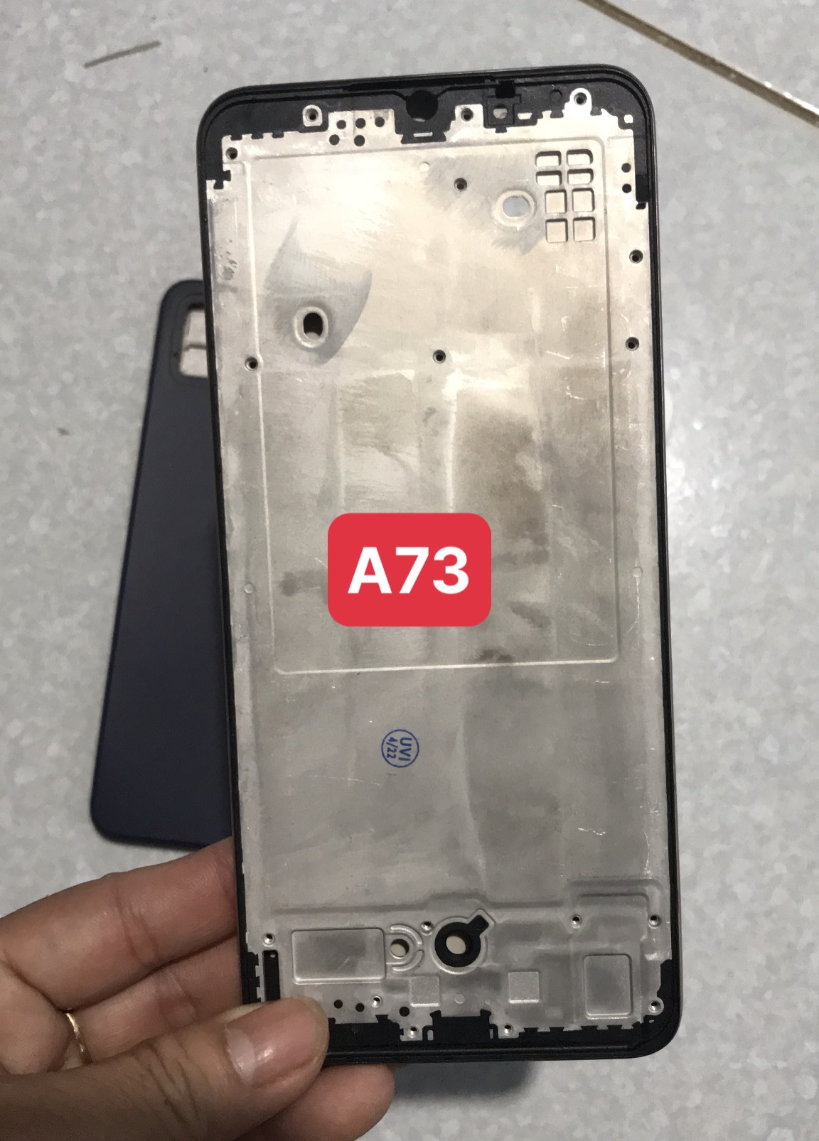 Bộ xương vỏ Oppo A73 ( bộ gồm lưng, sườn, phím)