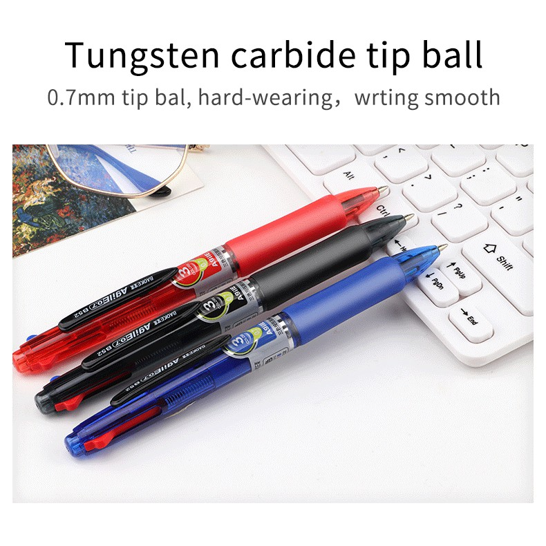 Bút bi 3 ngòi BAOKE B52 0.7mm