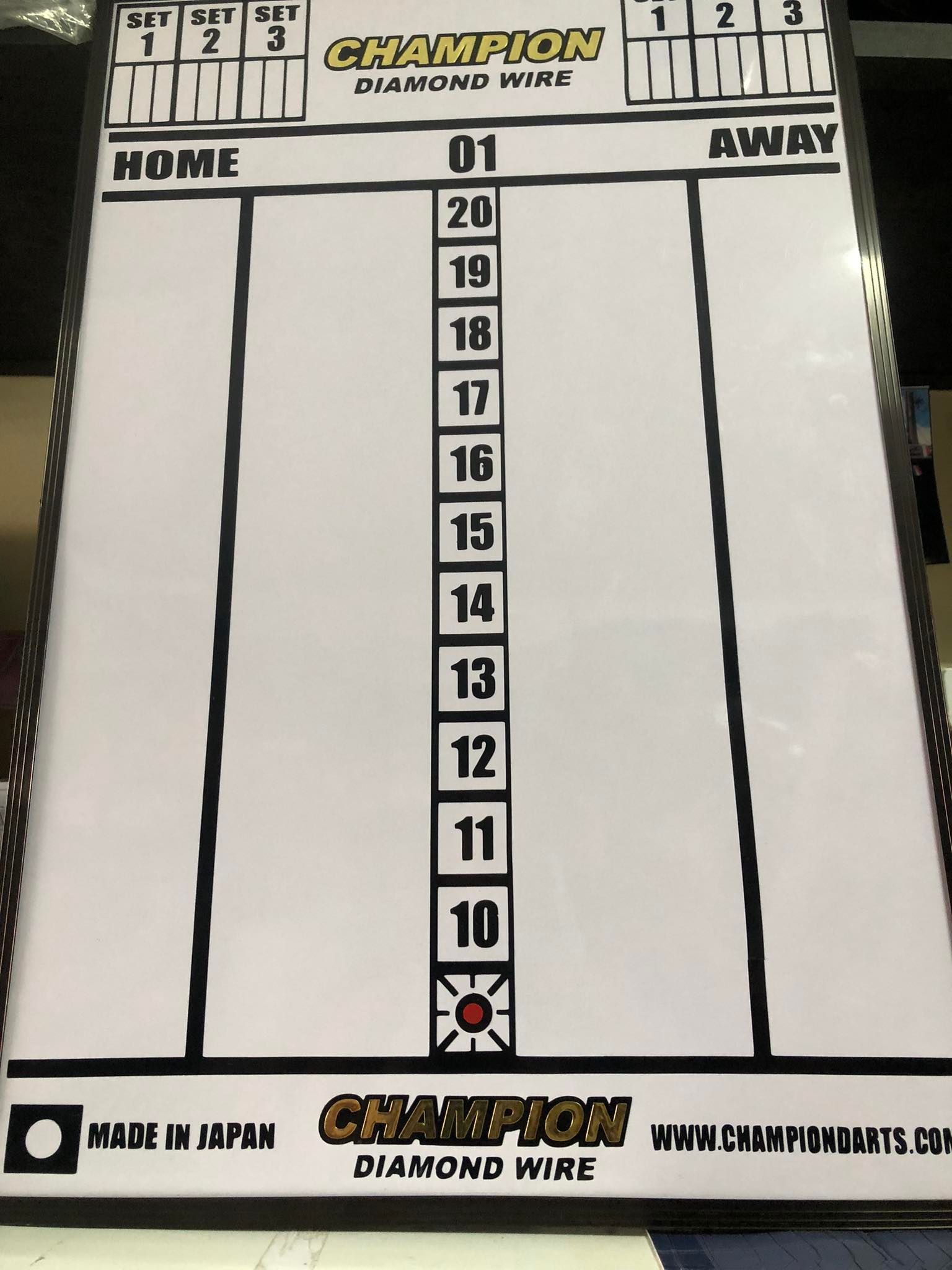 Dart Score Board for dart Games / gamit sa larong darts / scoreboard / cod Lazada PH