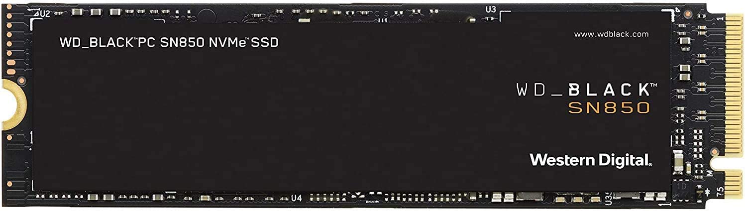 WD BLACK SN850 1TB M.2 2280 PCIe Gen4 NVMe Gaming SSD up to 7000