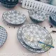 LOVERA x Awasaka Japan Black and White Modern 4 Piece Dinnerware Set. 