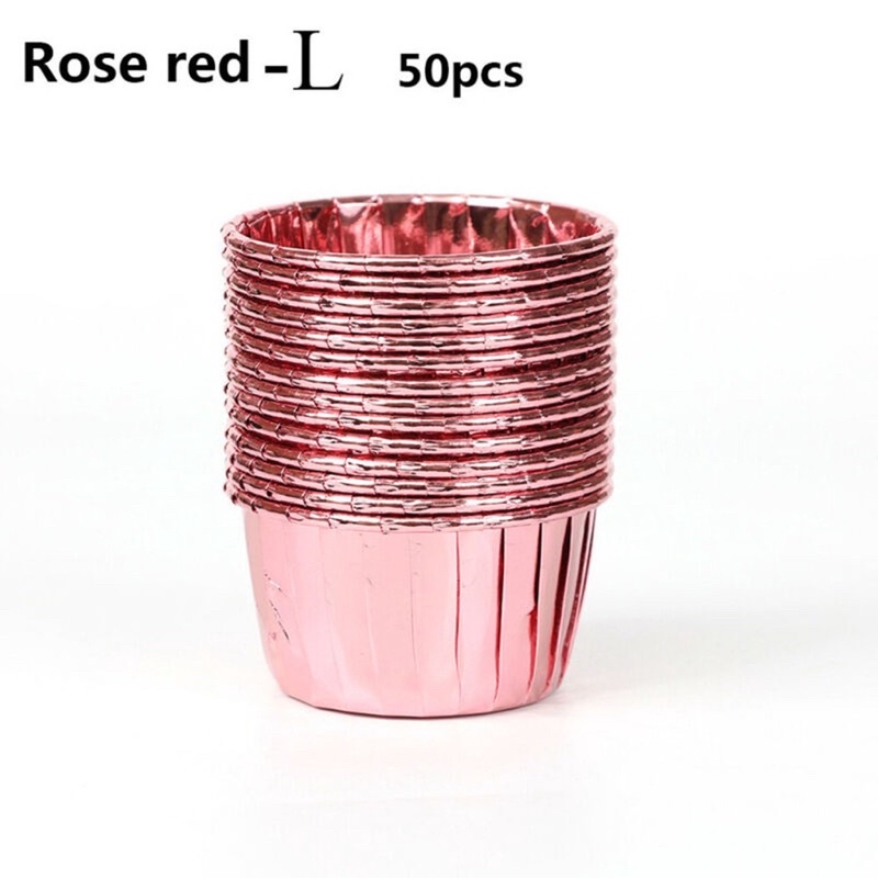 Cúp Muffin viền nhũ 50c