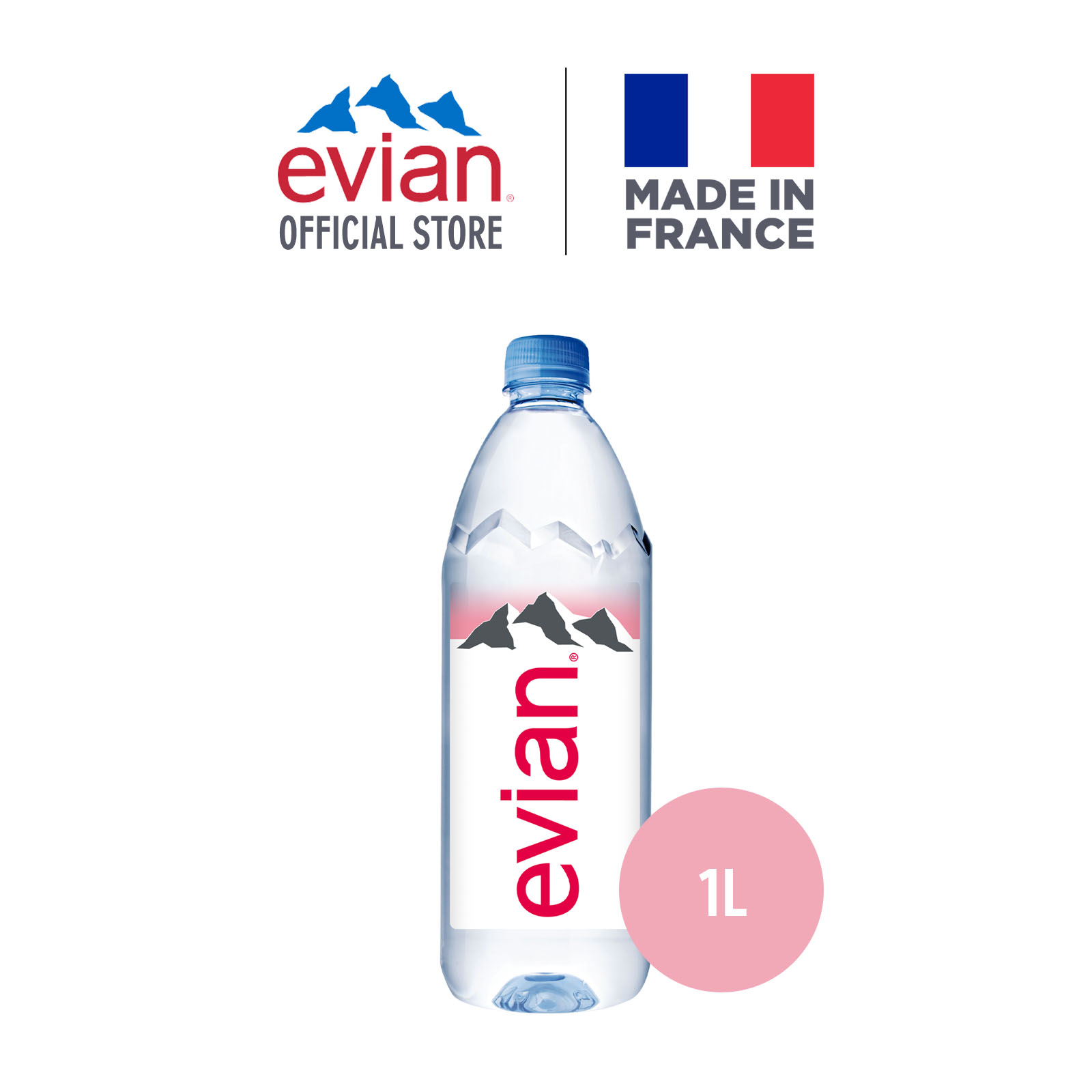 EVIAN Natural Mineral Water 1000ml