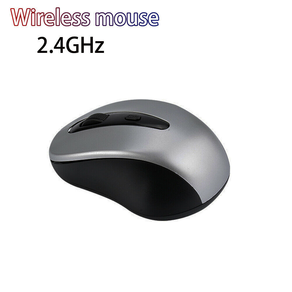 2.4G Wireless Mouse 1600DPI Adjustable Mini Optical Computer Mouse For Laptop Desktop