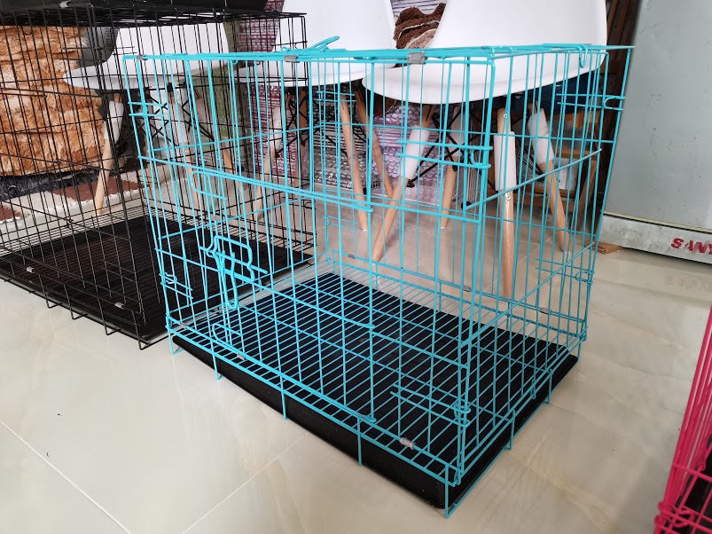 [ Gấp Gọn ] Chuồng Chó Chuồng Mèo -Sơn Tĩnh Điện (nhiều size  nhiều màu sắc )