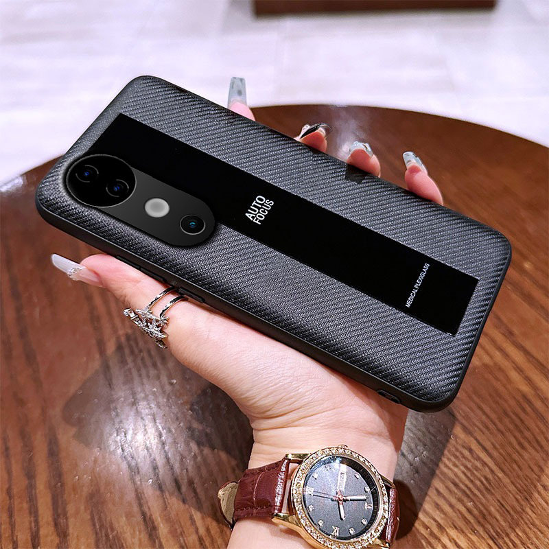 For Vivo V40 V30 V29 V27 V27E V25 Pro Case Fluff Luxury Sheepskin Silicone Soft Business All-Inclusive Leather Anti-knock for Vivo V40 V30 V29 V27E V25 Pro Phone casing