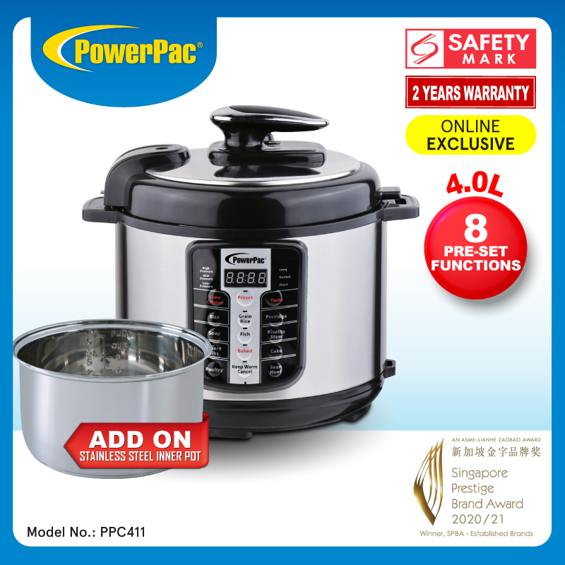 4l Electric Pressure Powerpac Pressure Cooker Review PowerPac