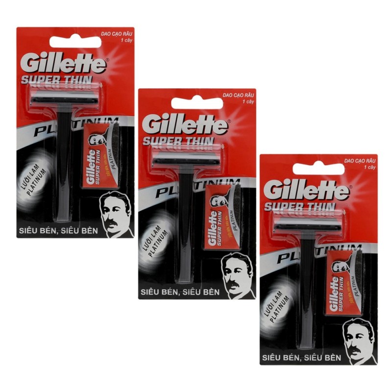 Dao cạo râu 3 lưỡi Gillette Mach3+ Red (1 tay cầm và 3 đầu cạo) thumbnail