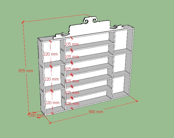 Tủ đựng Sơn Nail 6 tầng