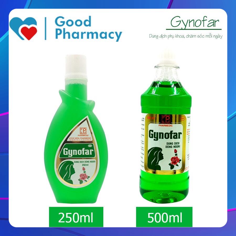Dung dịch vệ sinh phụ nữ / Nước rửa phụ khoa Gynofar (PHARMEDIC)
