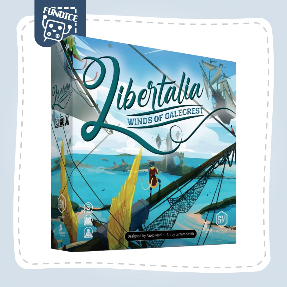 Fun Dice Libertalia Winds of Galecrest Board Game Lazada.co.th