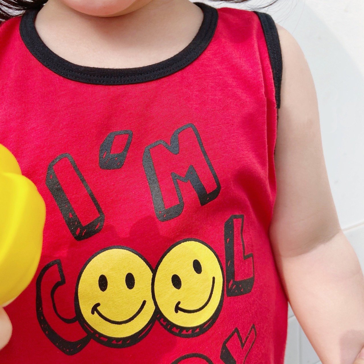Bộ Ba Lỗ Mặt Cười Cho Bé Trai Từ 9-23kg