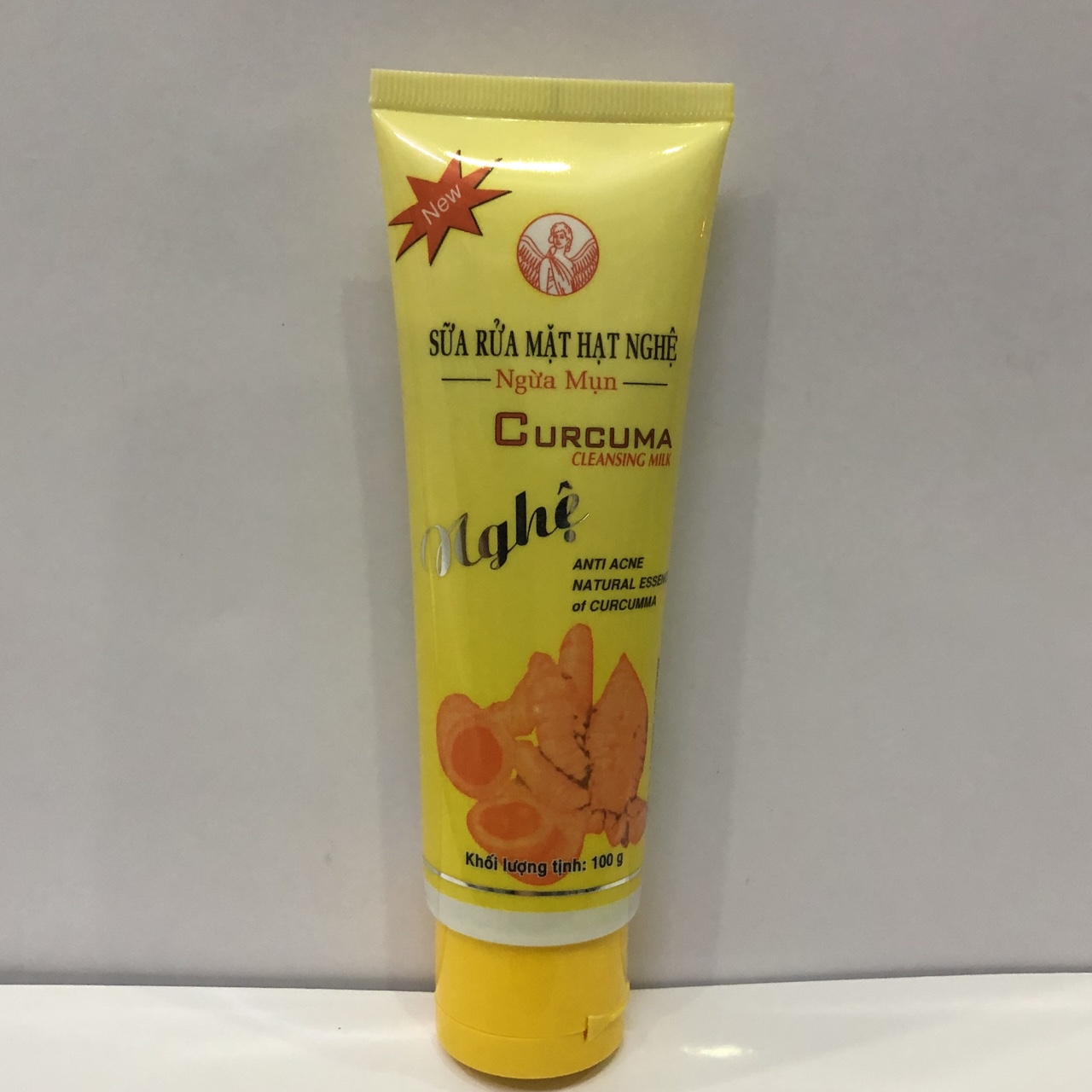 Sữa rửa mặt hạt nghệ ngừa mụn Thorakao100g