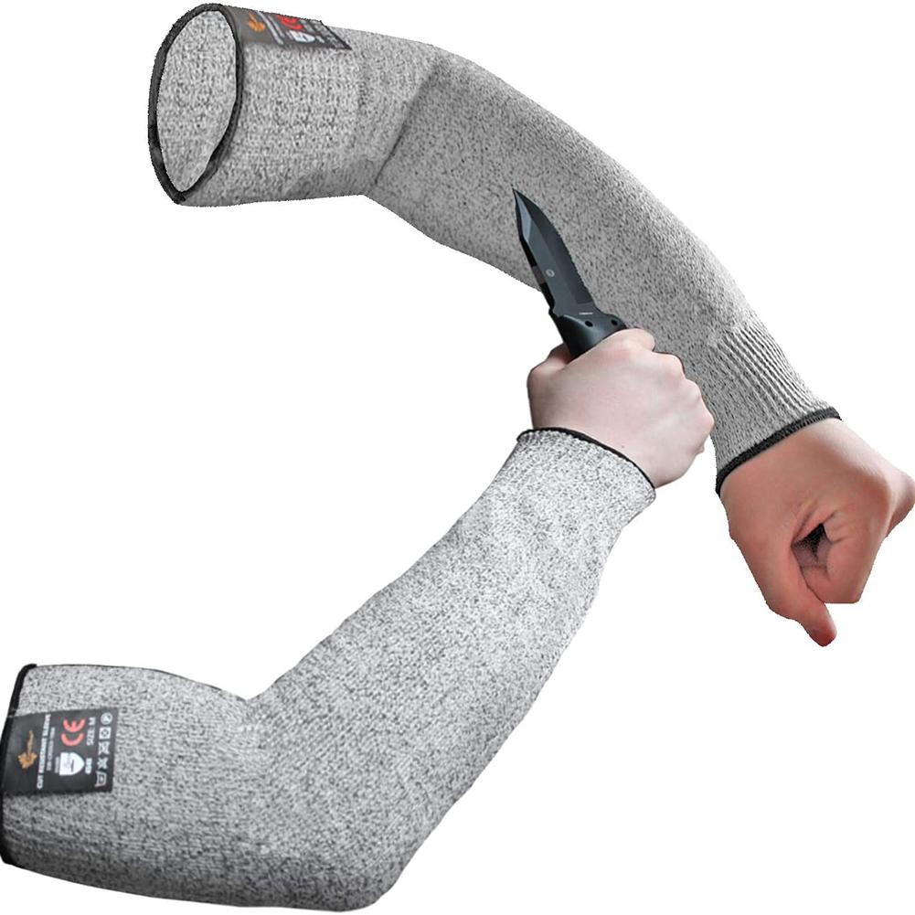 Kevlar Protective Arm Sleeves - Heat & Cut Resistant For Welding, Kitchen, Pet Handling