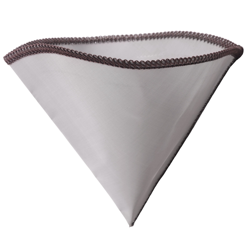 -Reusable Pour over Coffee Filter Mesh Paperless Coffee Filter Stainless Steel Cone Filter 3 To 4 Cup Coffee Drip Filter