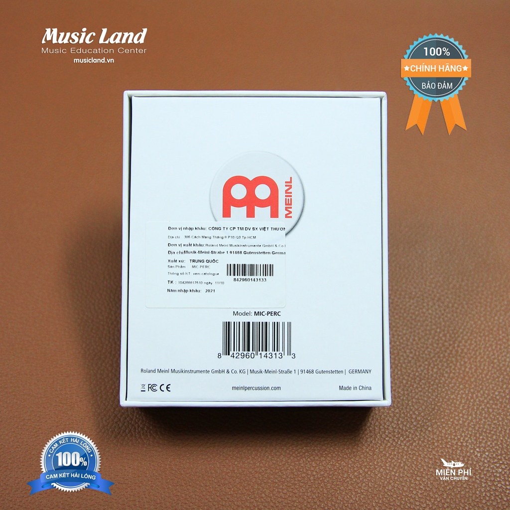 Micro Trống Cajon Meinl – Chính Hãng