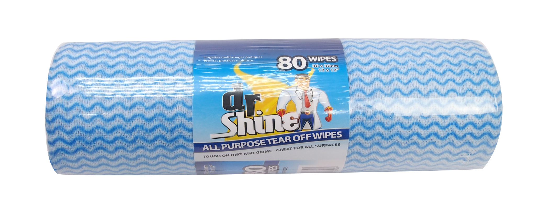 Cuộn Khăn Chùi Rửa Đa Năng 30cm 80 Cái Uncle Bills BC0173