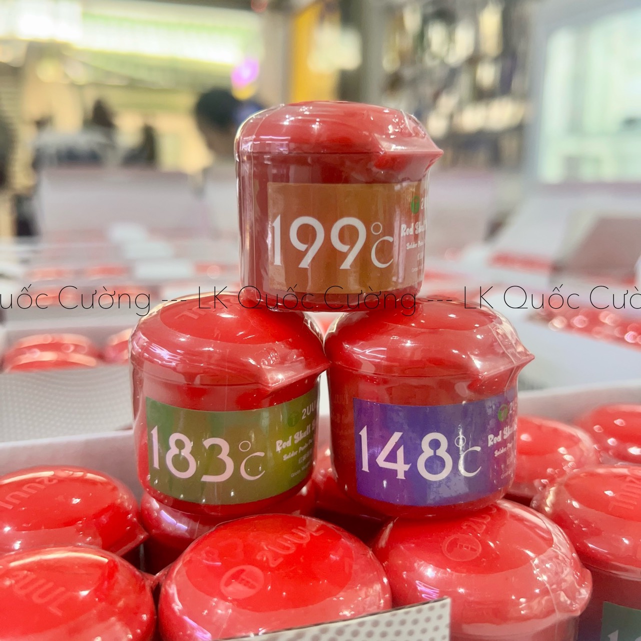 Chì làm chân ic 2UUL 148-183-199 độ, hủ 50gr (sửa điện thoại, điện tử)