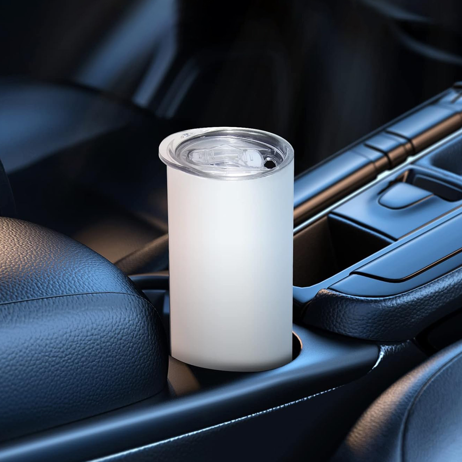 Caosu Thermal Cup Leak-proof Cup Travel in Style with Our 20oz Leak-proof Sublimation Tumbler Stainless Steel Insulated Cup with Straw Perfect for Home and On-the-go