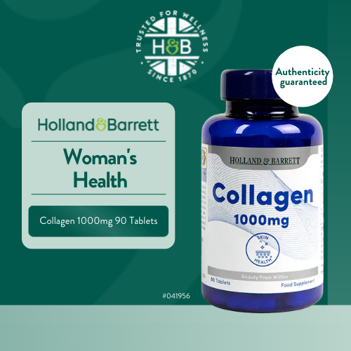 Holland Barrett Marine Collagen With Vitamin C 3000mg 90 Tablets