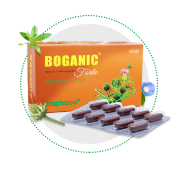 Bổ gan - boganic traphaco hộp 50 viên nang mềm