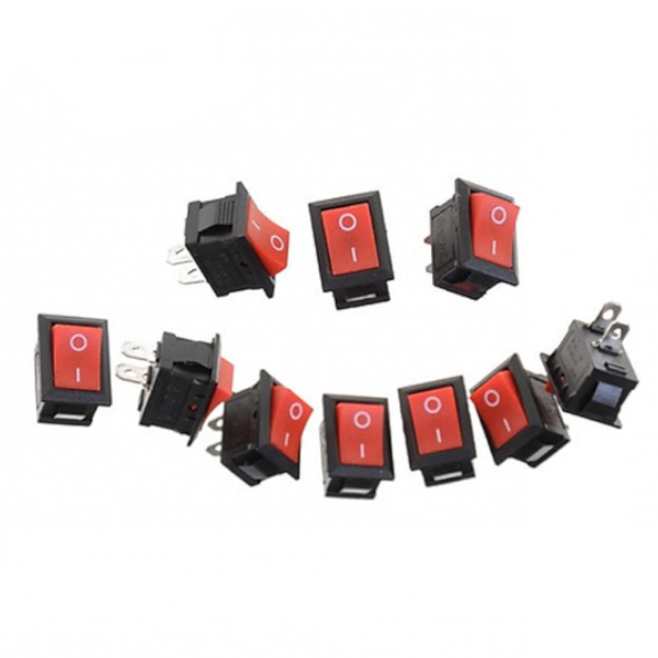 Công tắc bập bênh KDC1-11 3A-250V 10x15mm