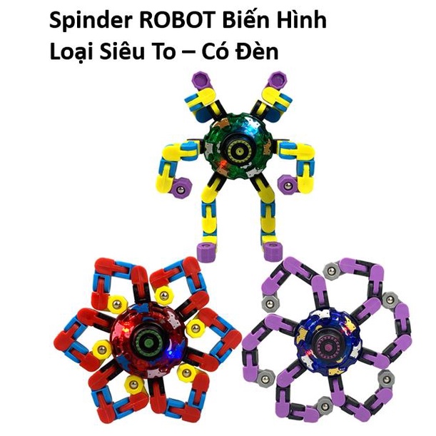 Con Quay Spinner Robot Biến Hình Thông Minh