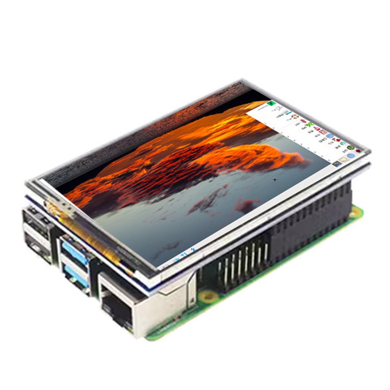 【Sleek】 3.5 inch RPI Display touchscreen 480x320 for Raspberry Pi 5 5B ...