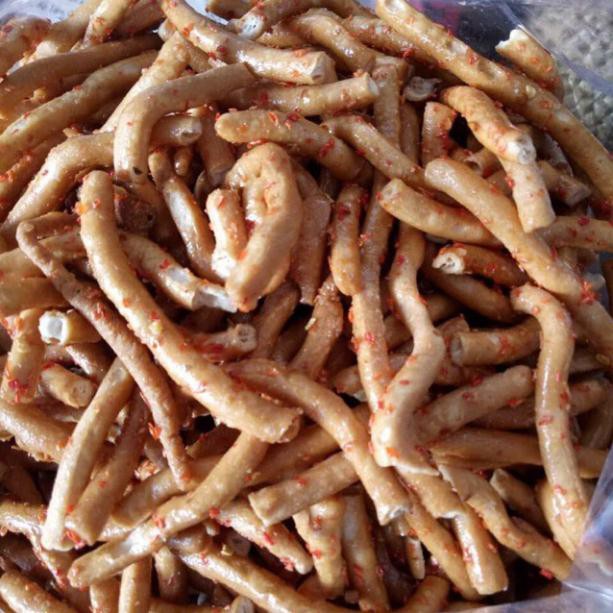 500g Bánh Que Củi Mắm Ớt ( Thèo Lèo Cay ) - đồ ăn vặt
