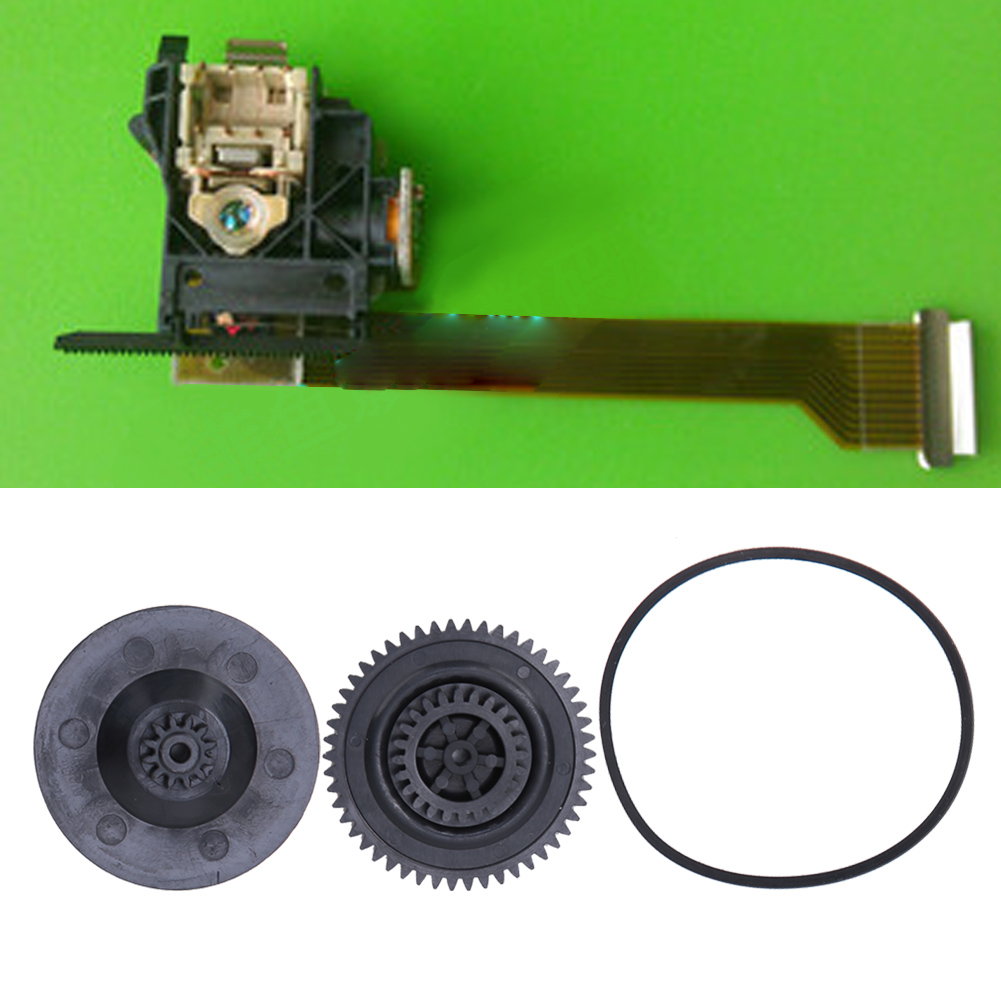 Laser Head Gear Belt Long Service Life Light Weight Gear Belt for Laser Head Replacement Easy To Install Portable for Philips CD VCD Laser Head