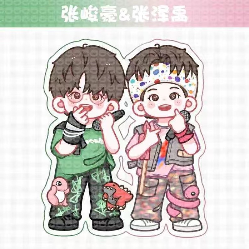 Móc khoá chibi CP TF Gia Tộc F3 5cm