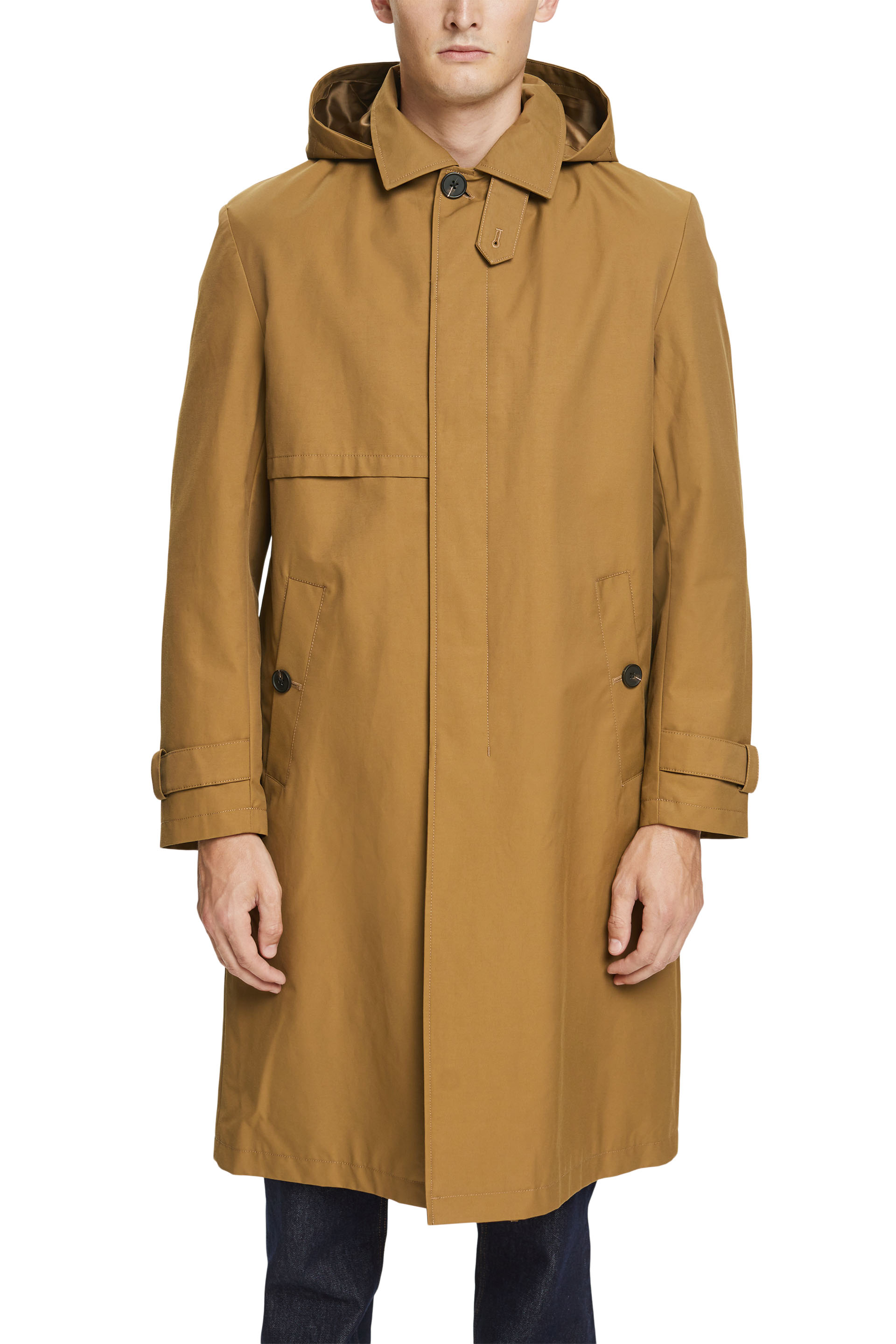 ESPRIT Trench Coat with Detachable Hood Lazada
