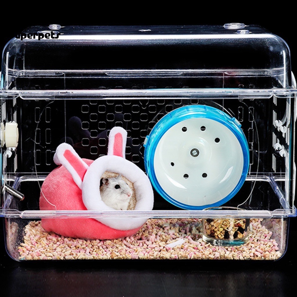 Nhà ngủ bông hình thú dễ thương cho hamster