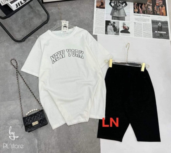 Sét áo NEW YOURK +quần legging LN11
