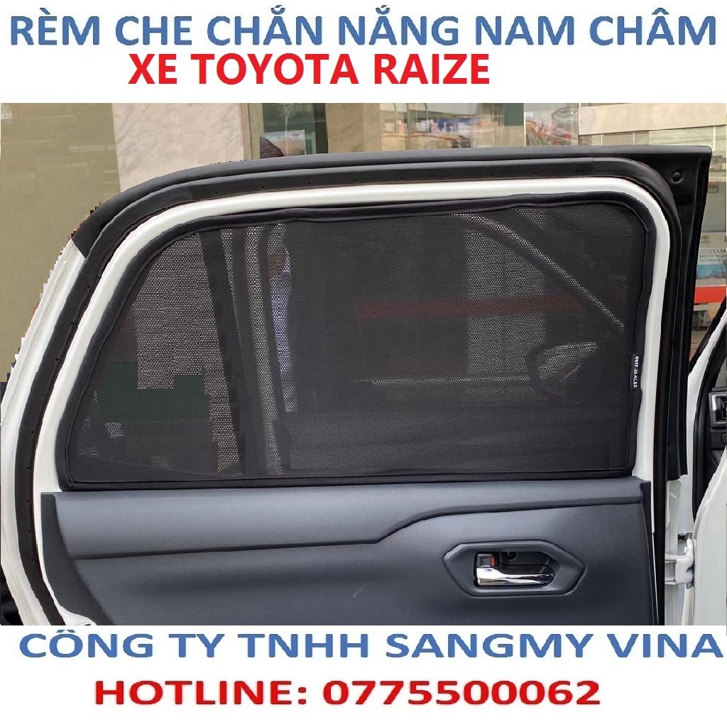 RÈM CHE CHẮN NẮNG NAM CHÂM XE TOYOTA RAIZE