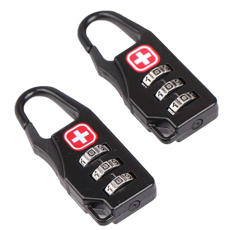 NEW ARRIVAL Portable Alloy Mini Lock Padlock Outdoor Combination Code Number Lock