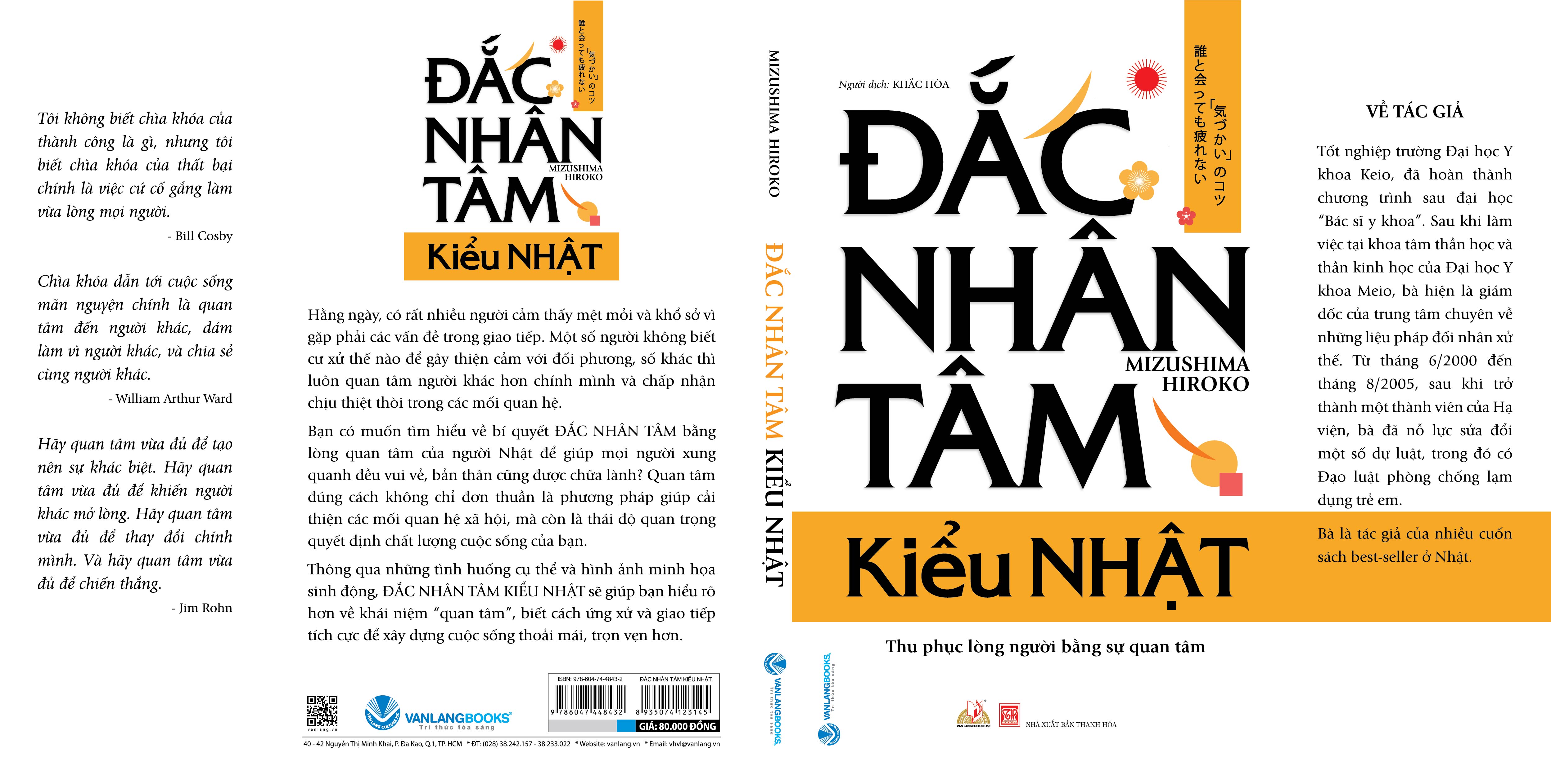 Sách - Đắc Nhân Tâm - Kiểu Nhật-Vanlangbooks