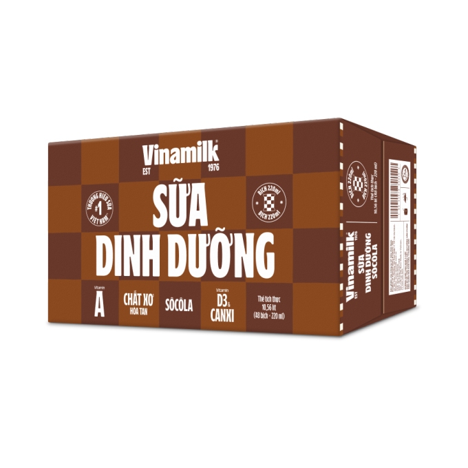 Thùng 48 bich sữa dinh dưỡng vinamilk 220ml