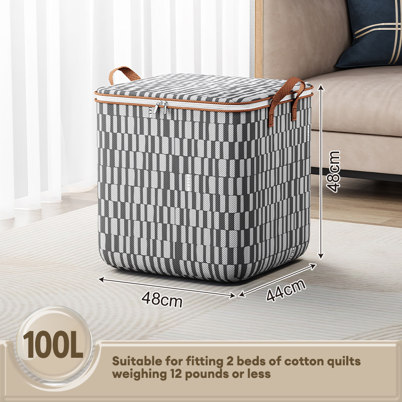 Quilt storage bag, new high-capacity packing, moving bag, luggage bag, portable storage box, cotton Storage bag